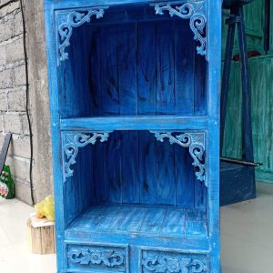 Albasia Bathroom Cabinet - Bluewash