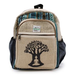 Small Hemp Backpack - Bohdi Tree Design