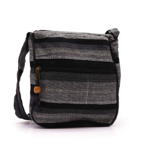 Lrg Nepal Sling Bag (Adjustable Strap) - Mountain Granite