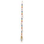 Indian Chimes - Brass Buddha with Chakra Beads String Bells - 53cm